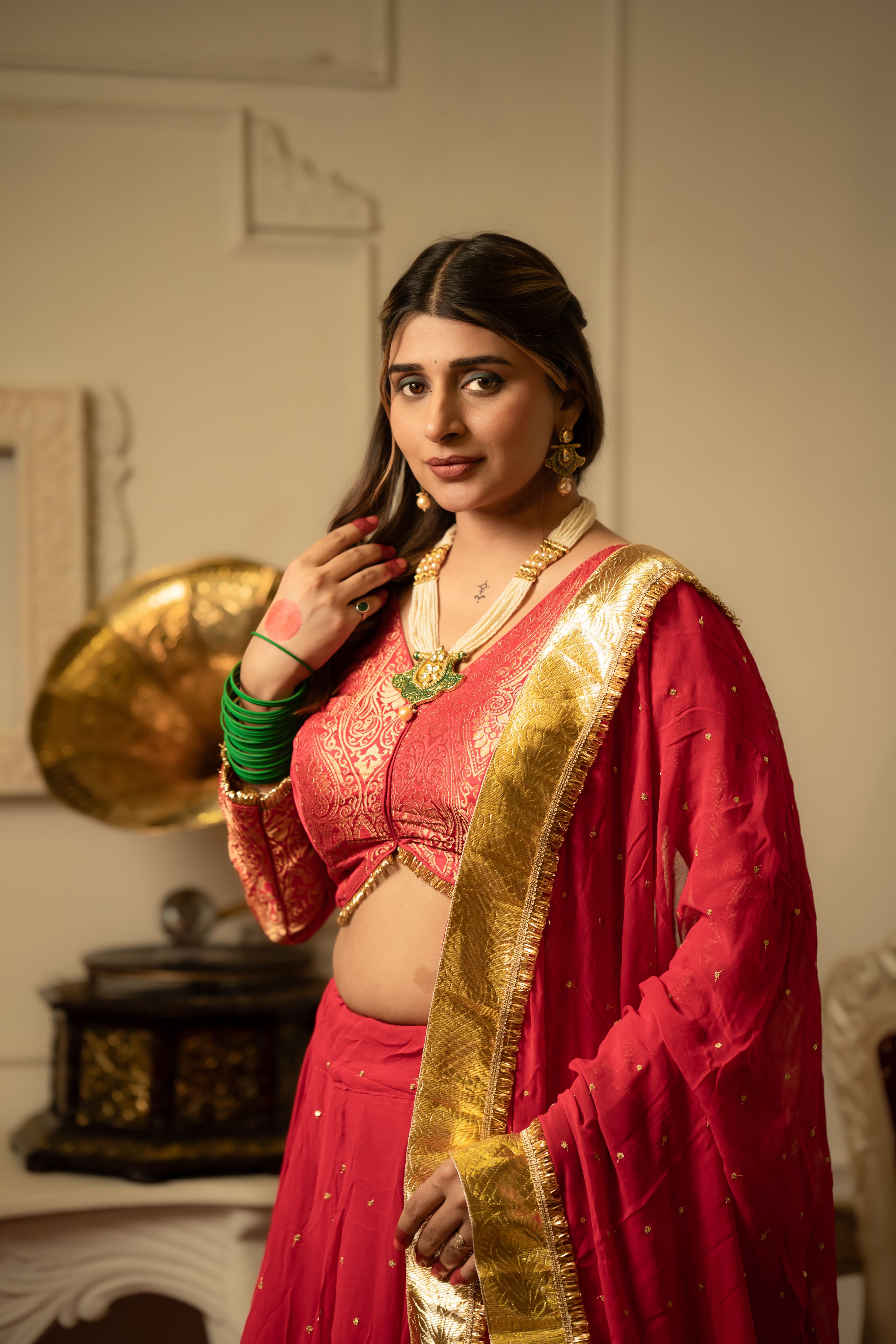 Crimson Royal Lehenga