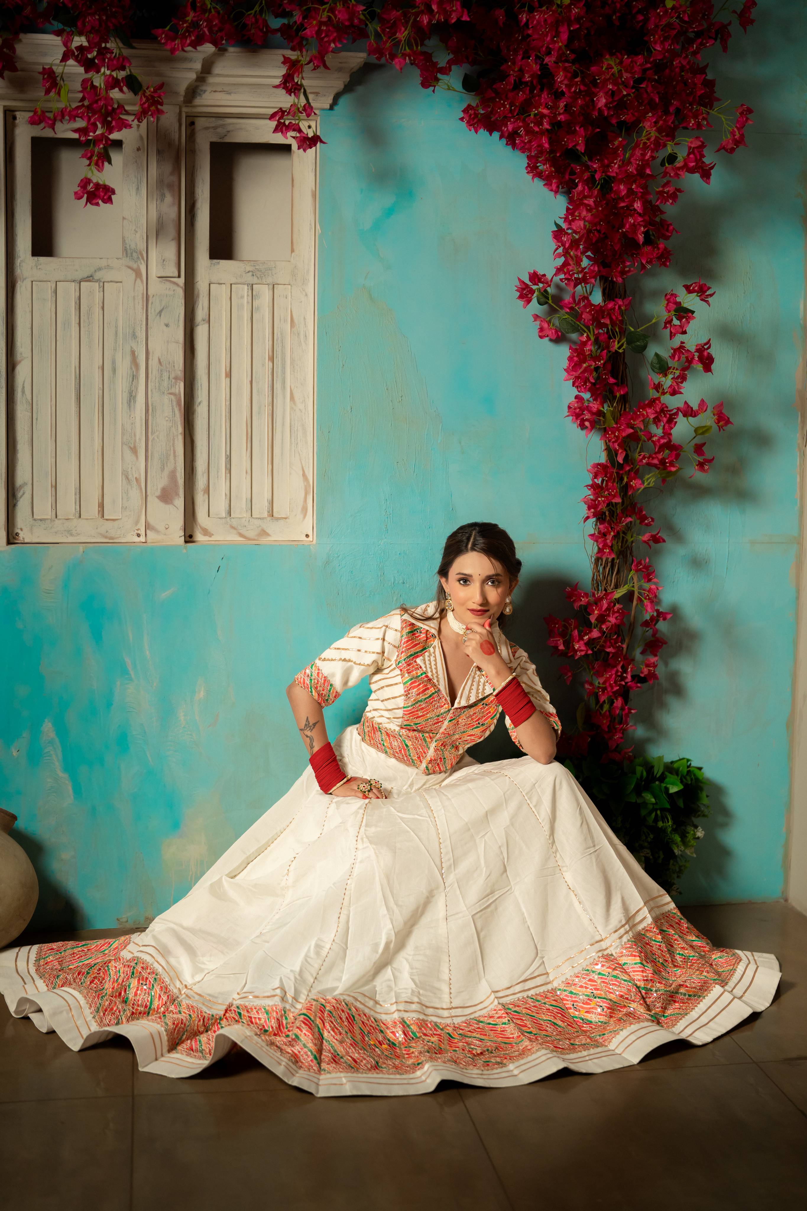 Ivory Grace Lehenga
