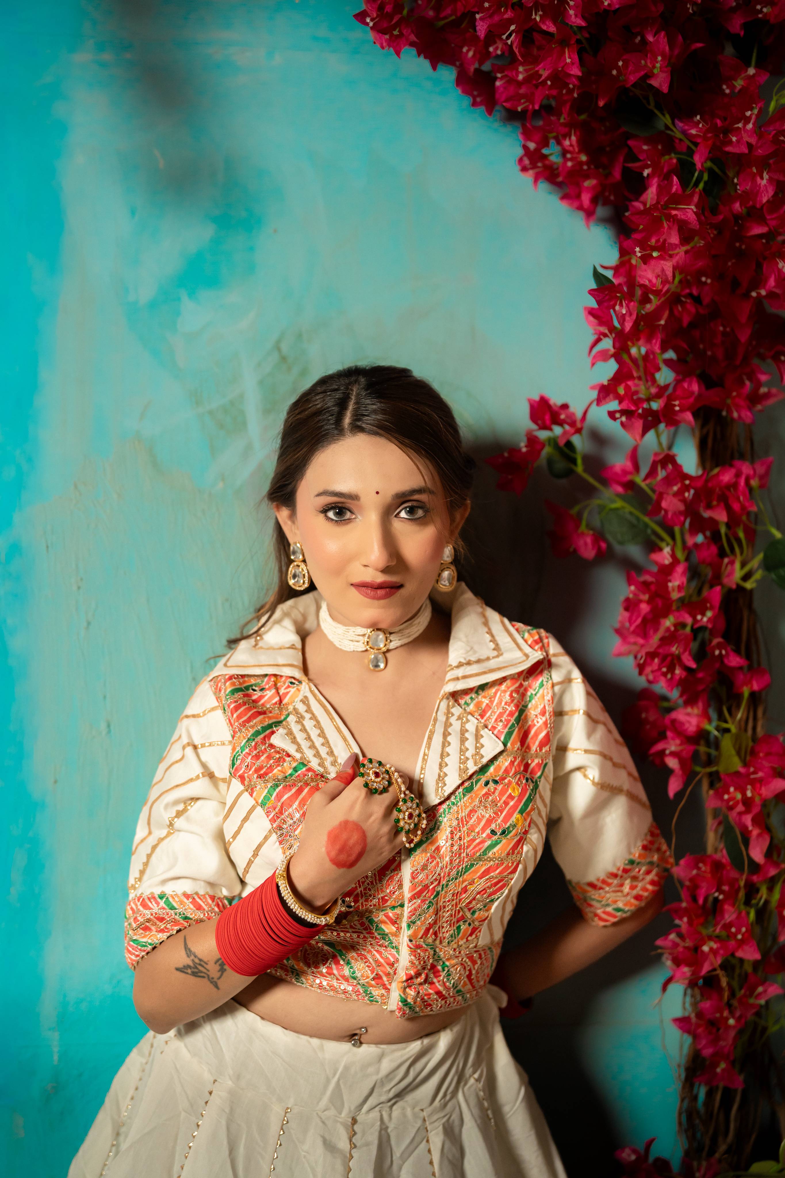 Ivory Grace Lehenga