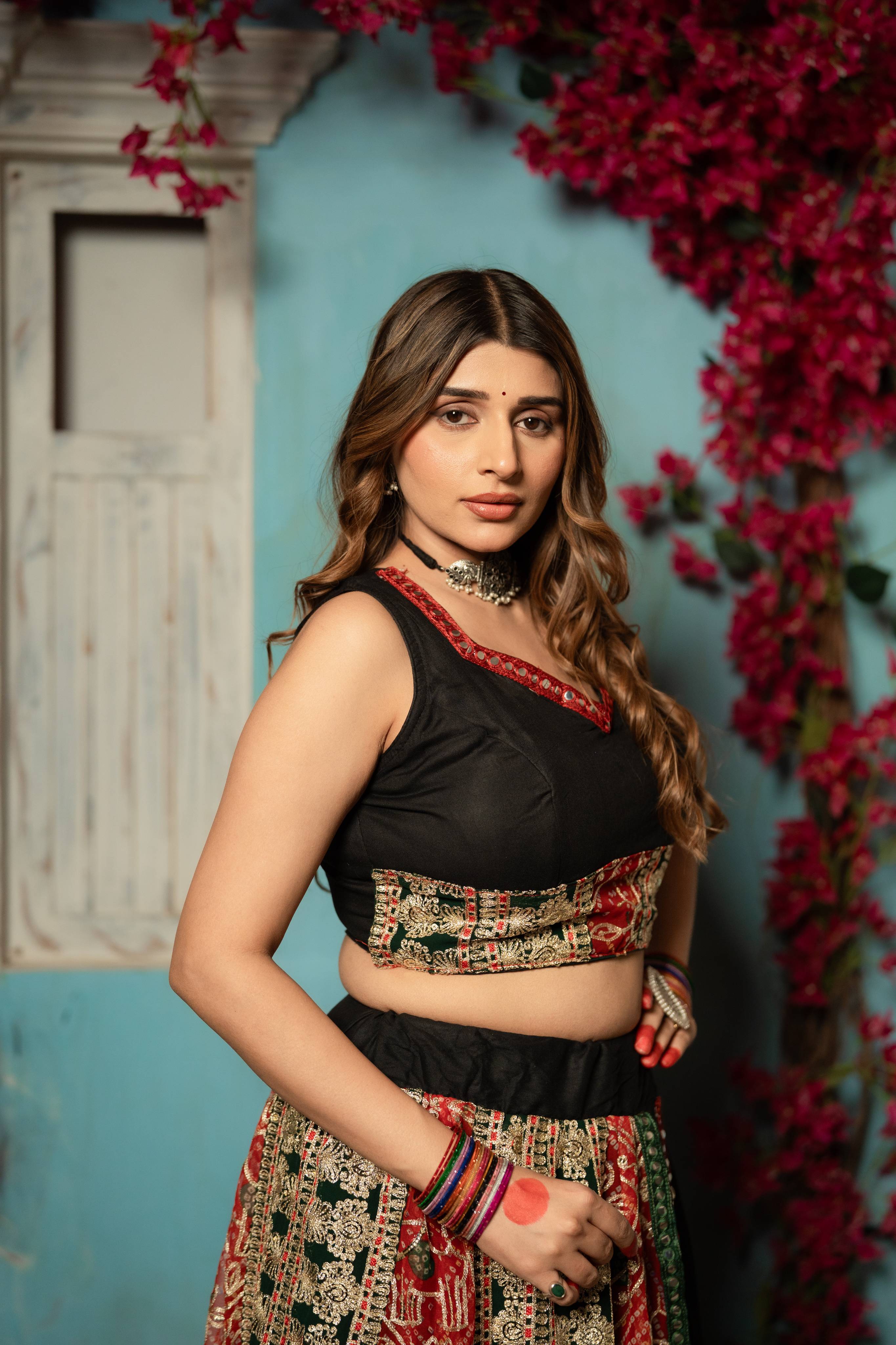 Midnight Heritage Lehenga