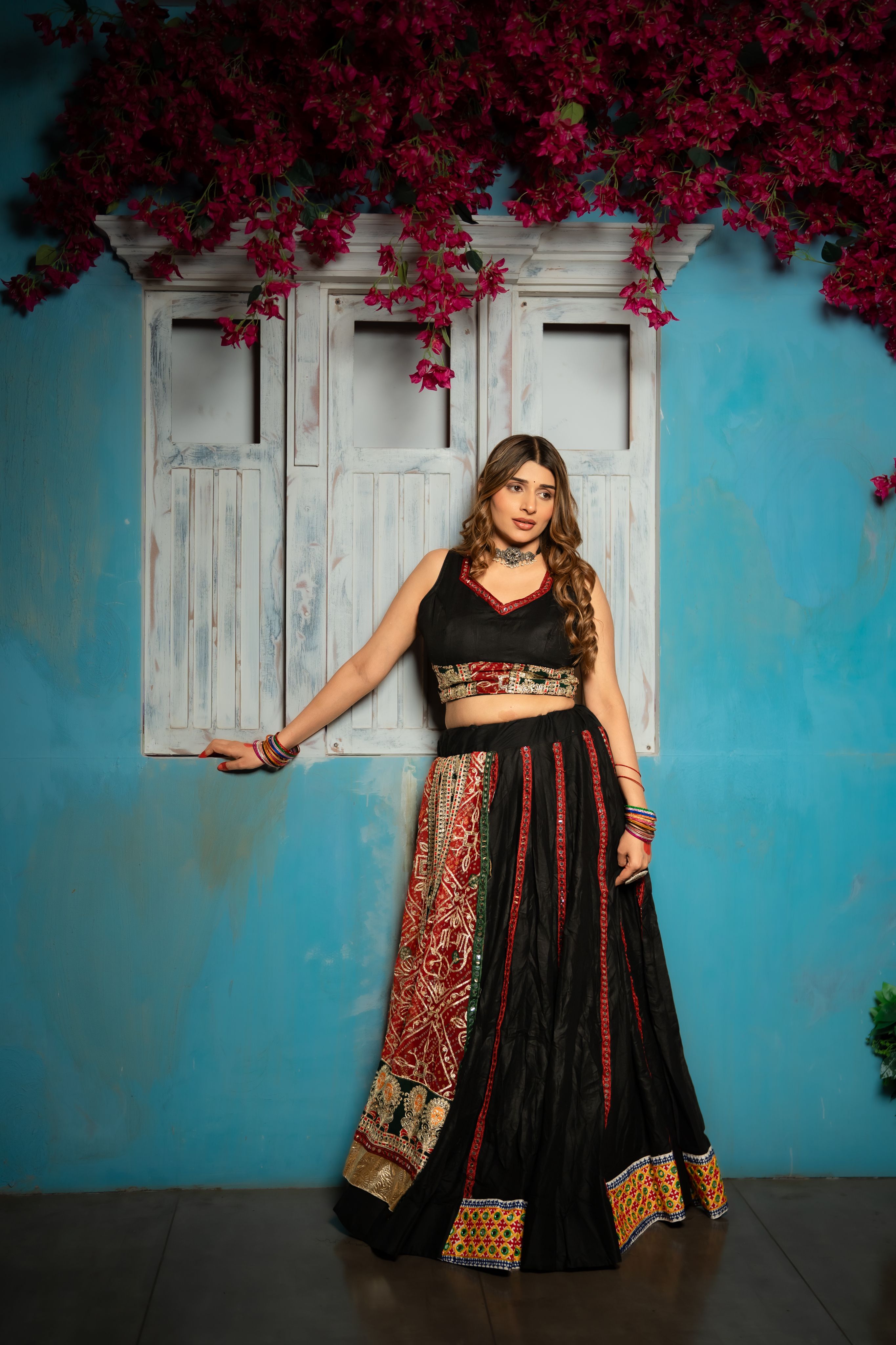 Midnight Heritage Lehenga
