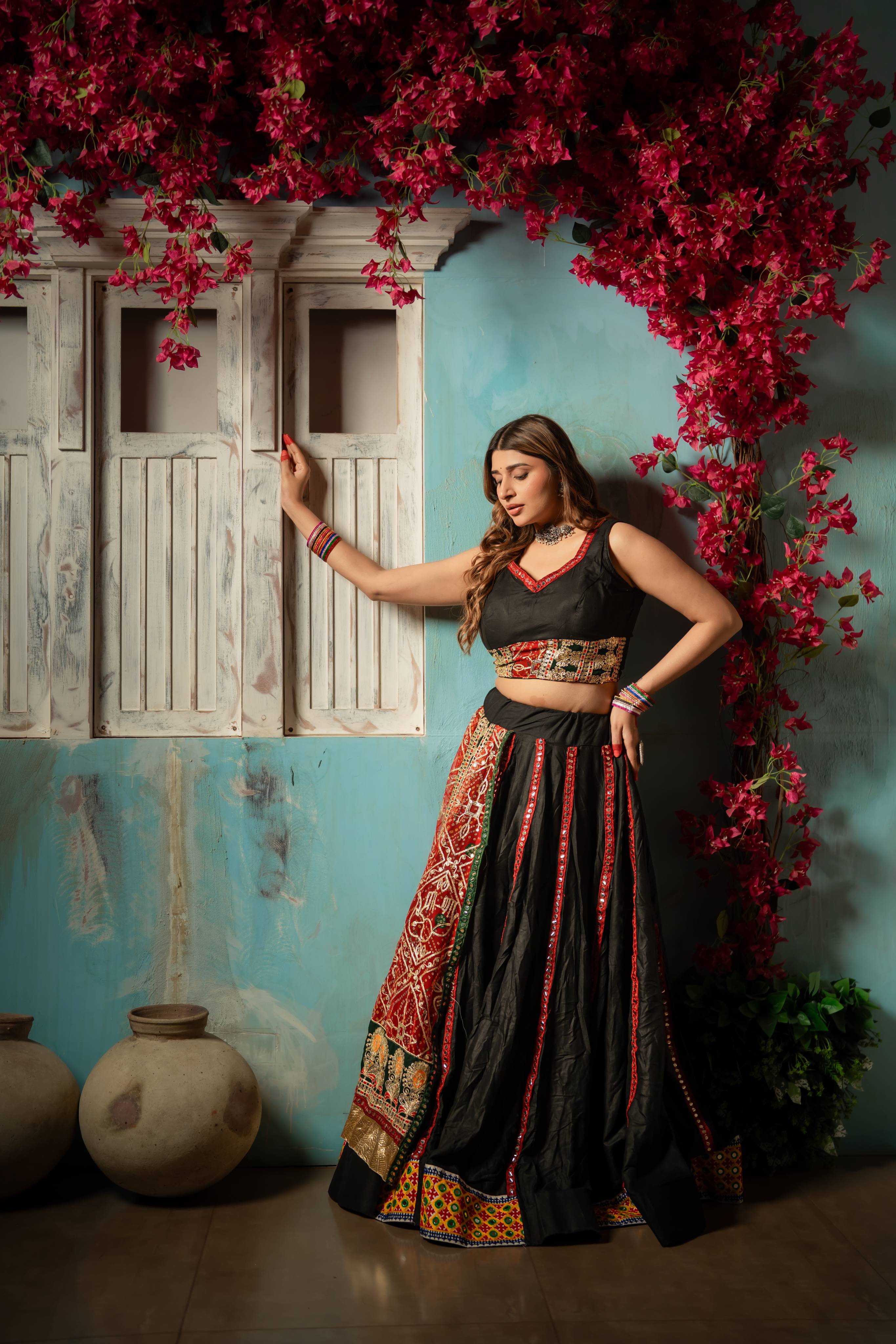 Midnight Heritage Lehenga